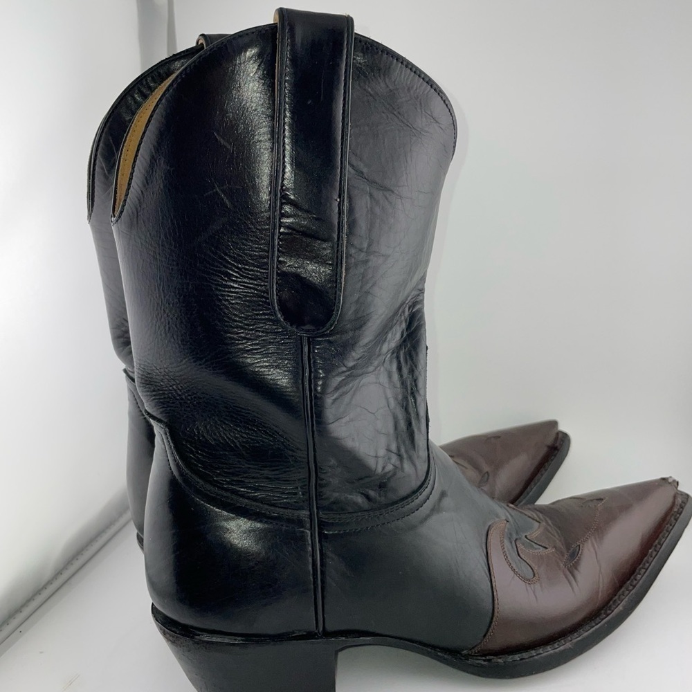 Ladies Old Gringo Diego Brown Two Toned Leather Western Boots 7 B - Picture 10 of 10